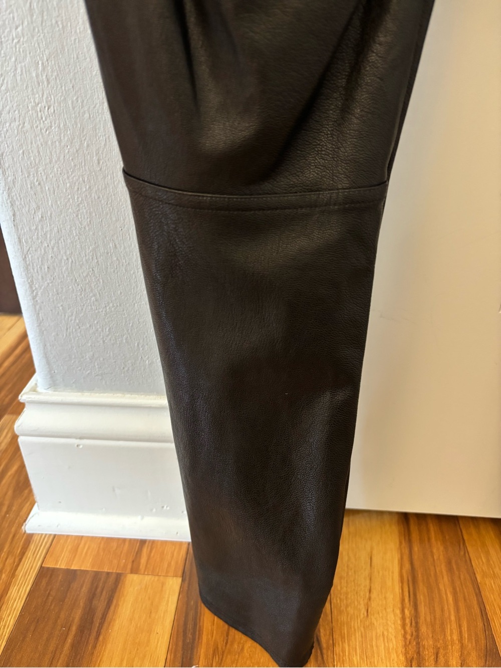 SPANX Black Faux Leather Leggings - Picture 5 of 5